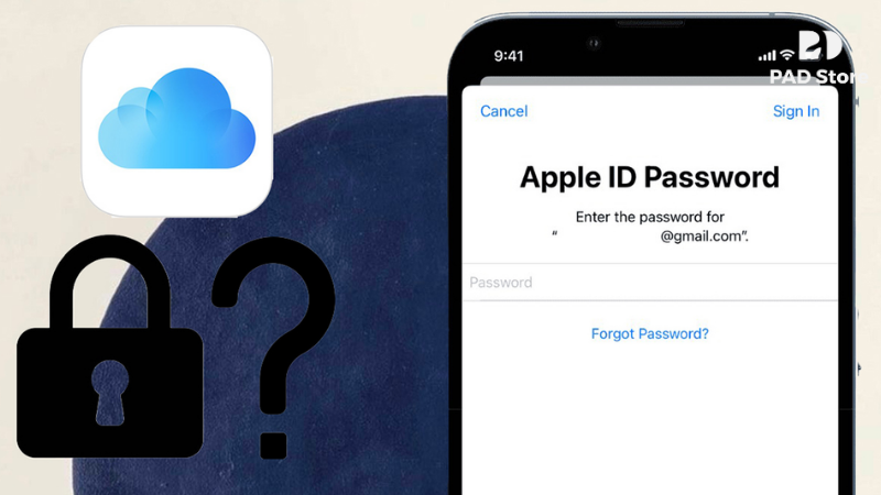 Quên mật khẩu iCloud gây ra nhiều rắc rối cho người dùng