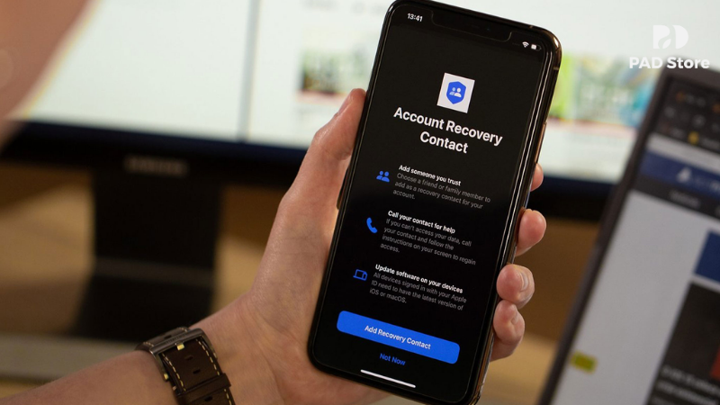 Sử dụng tính năng Liên hệ khôi phục (Recovery Contact)