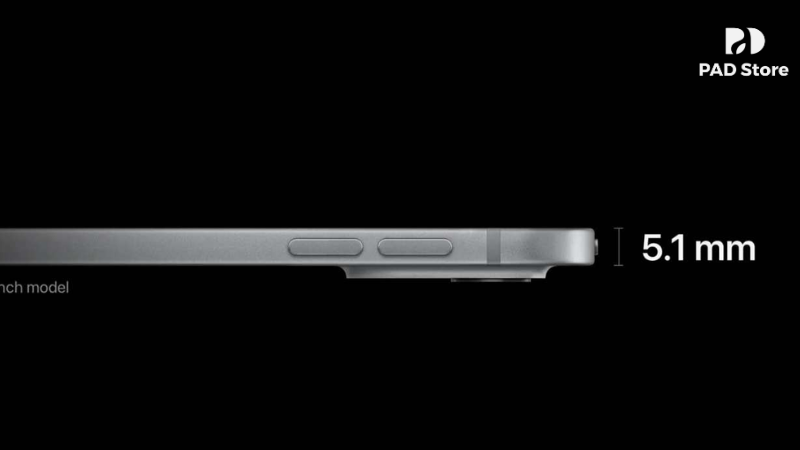 iPad Pro M4 chính hãng là thiết bị mỏng nhất mà thương hiệu này từng sản xuất