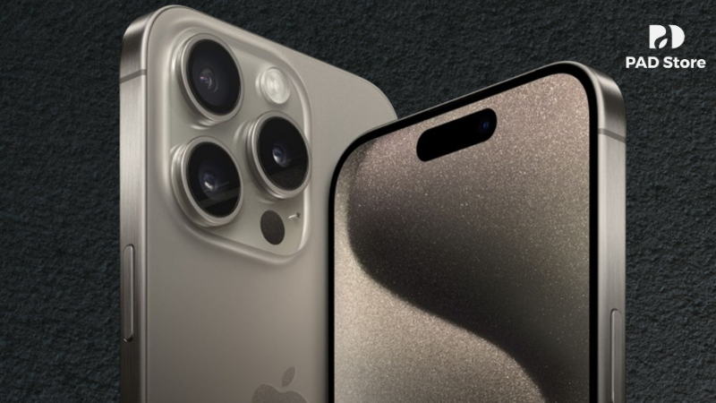 Khung viền Titanium chuẩn hàng không mang lại sự sang trọng và khả năng chịu lực vượt trội