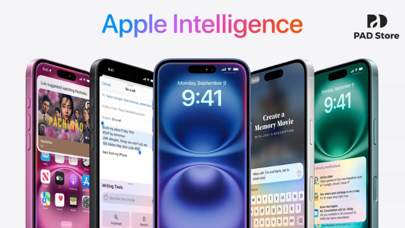Vi xử lý được tối ưu hóa đặc biệt cho các tính năng trí tuệ nhân tạo Apple Intelligence