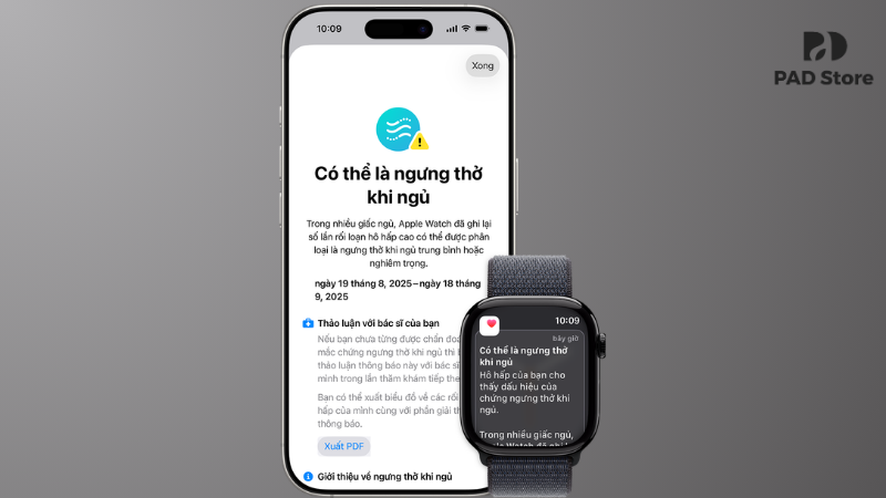 Tính năng mới giúp nhận diện các dấu hiệu của chứng ngưng thở khi ngủ