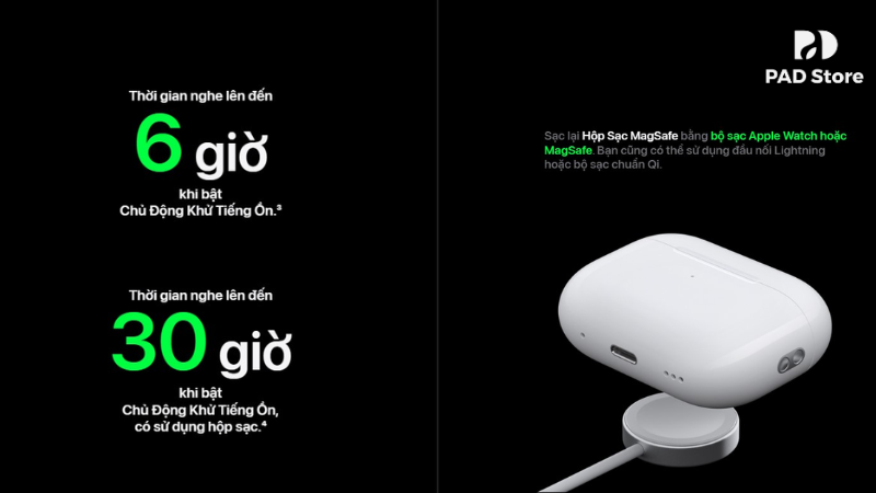 Thưởng thức âm nhạc suốt cả ngày dài mà không lo bị gián đoạn