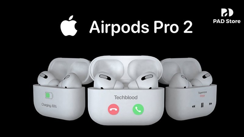 Tai nghe AirPods Pro 2 chính hãng chống ồn đỉnh cao giá cực hời