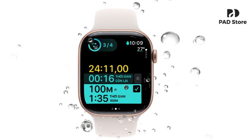 Apple Watch Series 10 GPS 42mm được thiết kế để đồng hành mọi lúc, mọi nơi