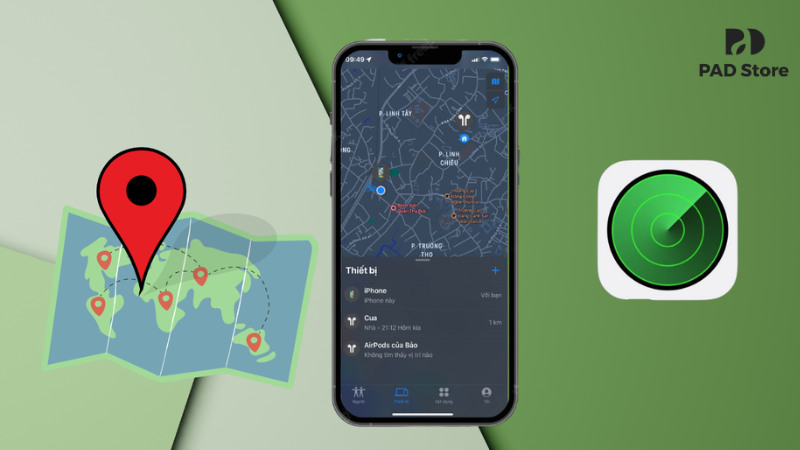 Cách định vị iPhone người khác hoặc tìm máy bị mất chuẩn xác