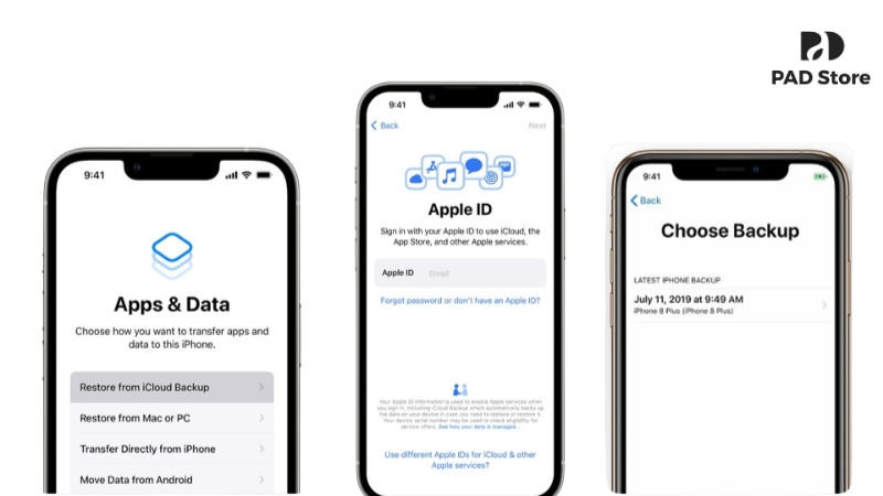 iCloud là giải pháp giúp khôi phục dữ liệu ở bất cứ đâu miễn là có kết nối internet