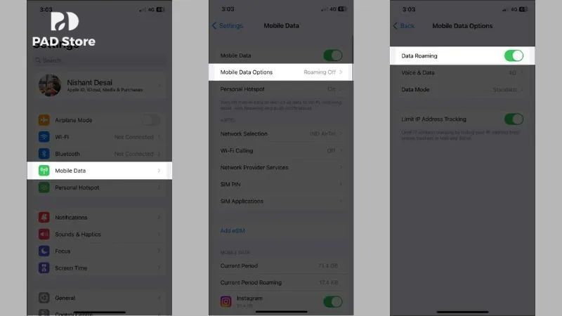 Cách đổi vùng iPhone mạng di động khi ra nước ngoài