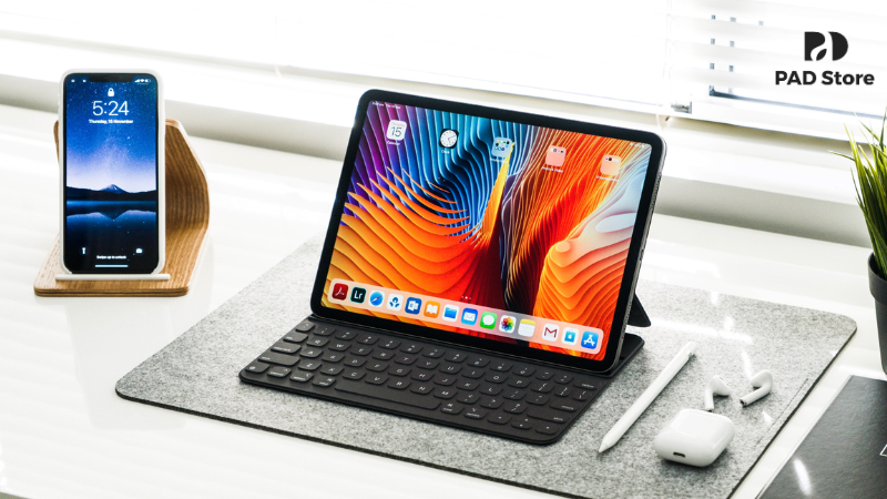 Khả năng kết nối linh hoạt với Magic Keyboard