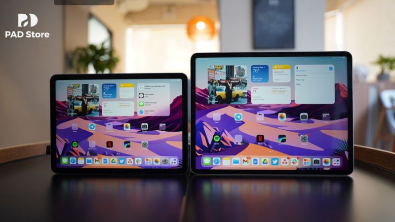 iPad Air đóng vai trò là dòng máy cận cao cấp với cấu hình mạnh mẽ vượt trội so với mức giá