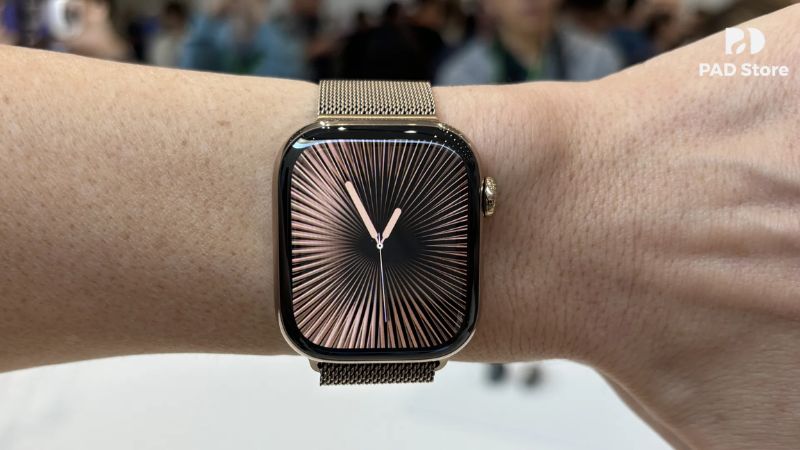 Mẫu đồng hồ Apple Watch Series 10 mang lại những trải nghiệm đột phá về cả thẩm mỹ lẫn tính năng