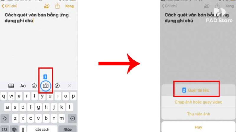 Cách Scan Tài Liệu Trên iPhone Bằng Ứng Dụng Ghi Chú (Notes)