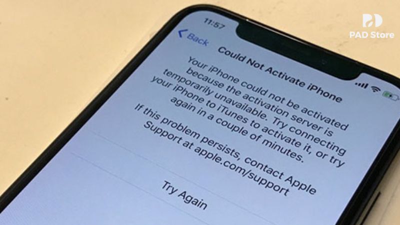 Apple vận hành hệ thống máy chủ kích hoạt trên toàn cầu, nhưng đôi khi hệ thống này cũng xảy ra sự cố kỹ thuật
