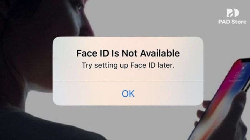 Khi vào Cài đặt và không thấy dòng "Face ID và Mật mã" xuất hiện, đây là biểu hiện nghiêm trọng