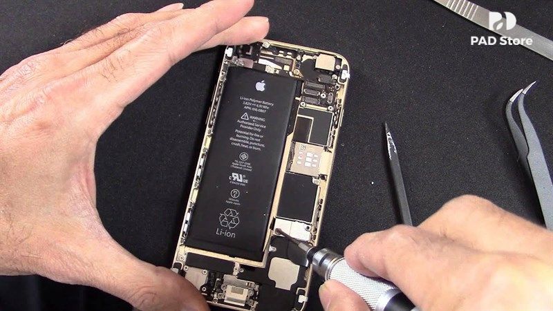 Dịch Vụ Thay Pin iPhone Chính Hãng Tại PAD Store Giá Rõ, Lấy Nhanh