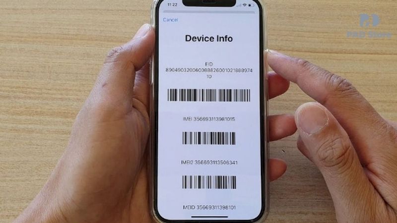 IMEI (International Mobile Equipment Identity) là mã định danh duy nhất gồm 15 chữ số