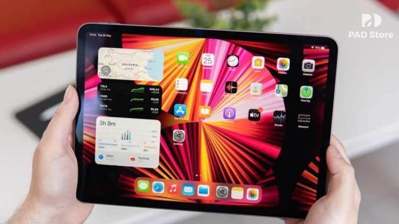 Kích thước màn hình 11 inch tiêu chuẩn cho sự linh hoạt